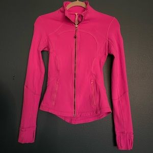 Size 2 Lululemon Define fitted jacket - pink